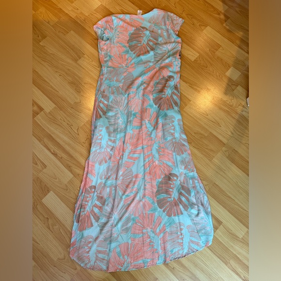 LSPACE Goa wrap dress in bungalow palm - Picture 4 of 4